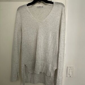Zara Knit Soft Gray Top